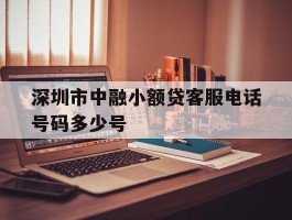 深圳市中融小额贷客服电话号码多少号