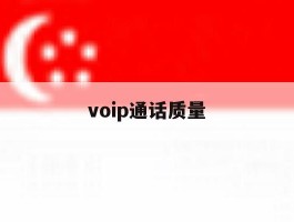 voip通话质量