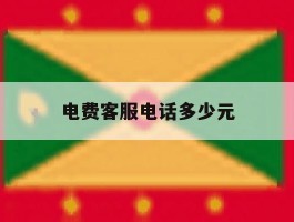 电费客服电话多少元