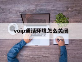voip通话环境怎么关闭