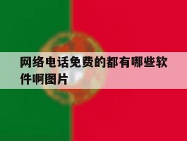 网络电话免费的都有哪些软件啊图片