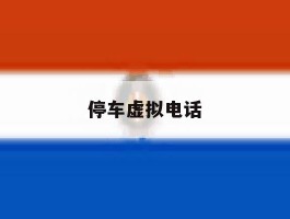 停车虚拟电话