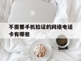 不需要手机验证的网络电话卡有哪些