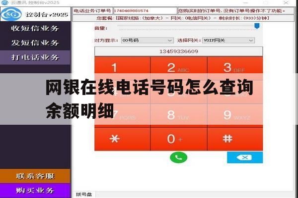 网银在线电话号码怎么查询余额明细 网银在线电话号码怎么查询余额明细