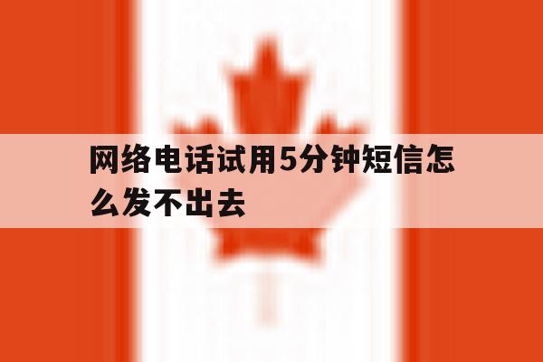 网络电话试用5分钟短信怎么发不出去 网络电话试用5分钟短信怎么发不出去
