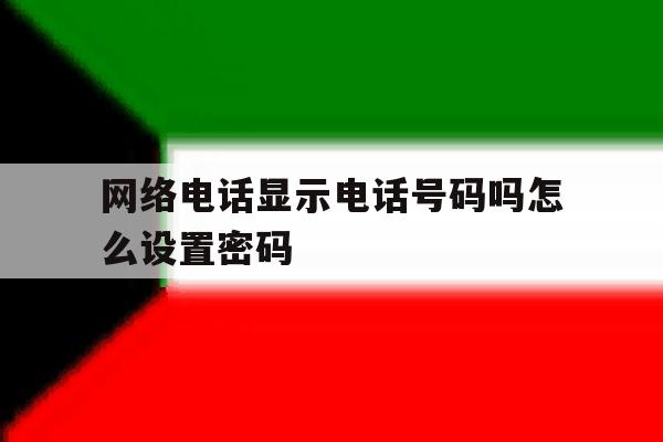网络电话显示电话号码吗怎么设置密码 网络电话显示电话号码吗怎么设置密码
